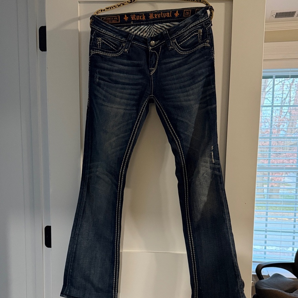 Rock Revival Indigo Boot Cut Jeans